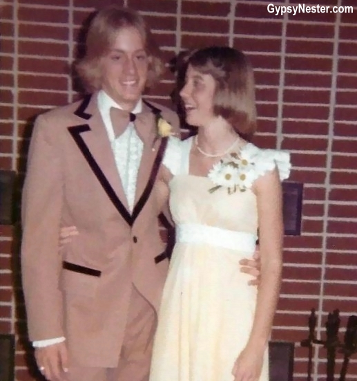 David's prom photo, the hair! The tux! GypsyNester.com