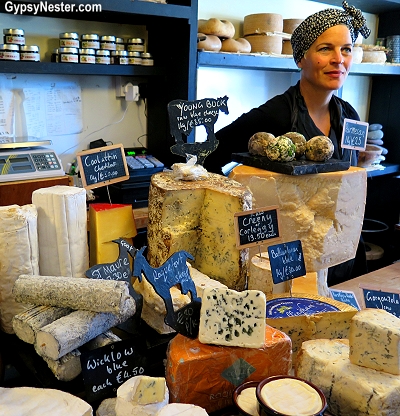 We stopped in The Little Cheese Shop for a taste of some of proprietor and cheese artisan Mija Binder’s award-winning creations in Dingle, Ireland