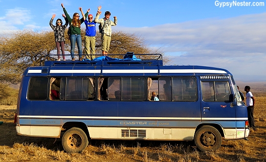 Our bus for the East Africa Unveiled Discover Corps Program