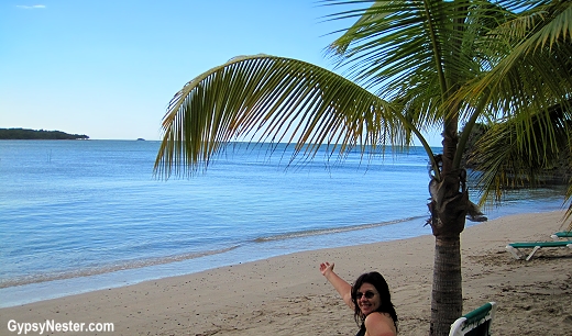 The beach at Amber Cove, Dominican Republic