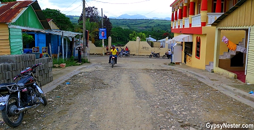 The village of Monte Rico in the Dominican Republic
