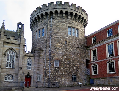 The Record Tower is the last intact medieval tower in Dublin, Ireland