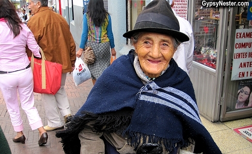 Street shot in Quito, Ecuador. Isn't she great?