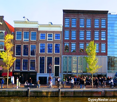 The Anne Frank House in Amsterdam, Holland