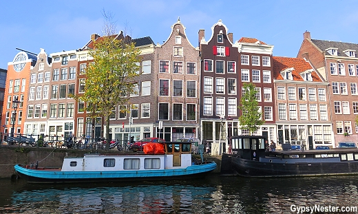 The view from the building that housed Anne Frank's secret annex in Amsterdam, Holland. GypsyNester.com