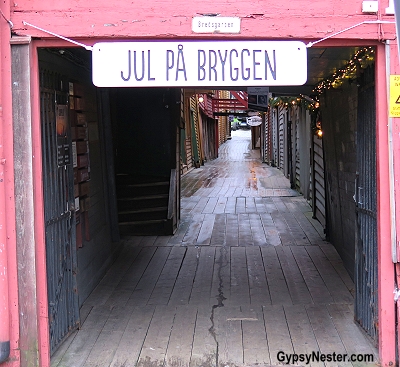 Bergen Norway's UNESCO world heritage site, Bryggen