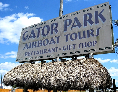 Gator Park in the Everglades