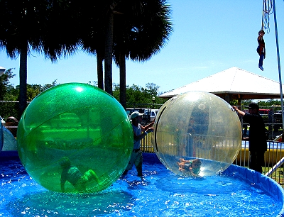 Child hamster balls