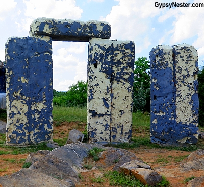 Foamhenge in Natural Bridge, Virginia