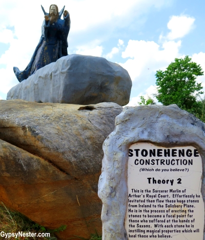 The theory of Stonehenge, by the creator of Foamhenge