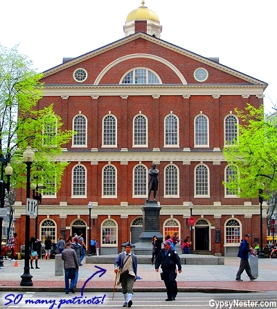 Stopping in at Faneuil Hall has been an everyday event in Boston since 1742