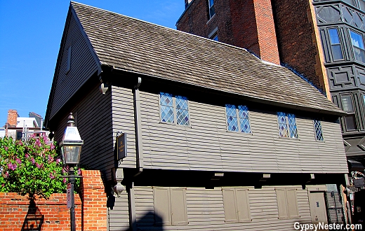 Paul Revere's house in Boston