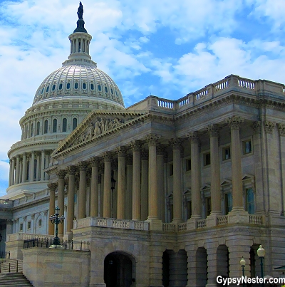 The Capitol Building in Washington DC