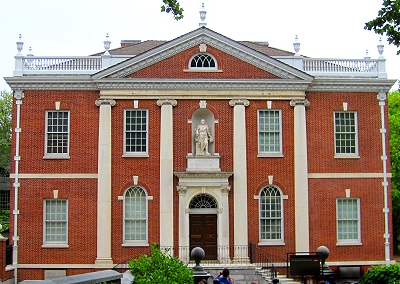 Library Hall in Philadelphia