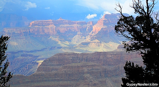 Surreal view of the Grand Canyon