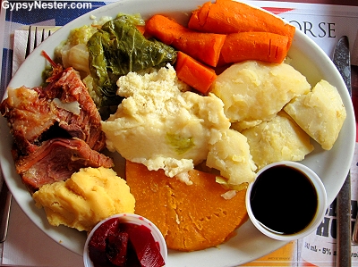 Jiggs Dinner in Newfoundland