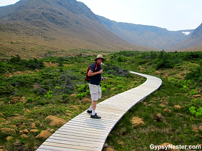 The Tablelands trail at Gros Morne in Newfoundland