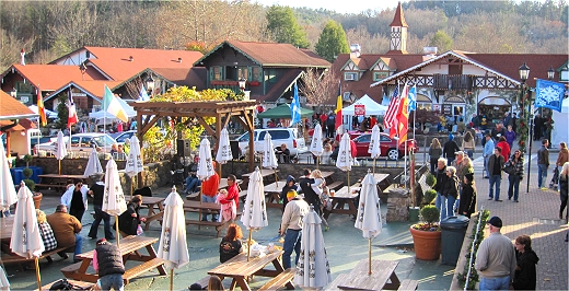 King Ludwick's Biergarten in Helen, Georgia