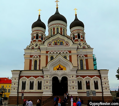 Church of St. Alexander Nevsky in Tallinn, Estonia