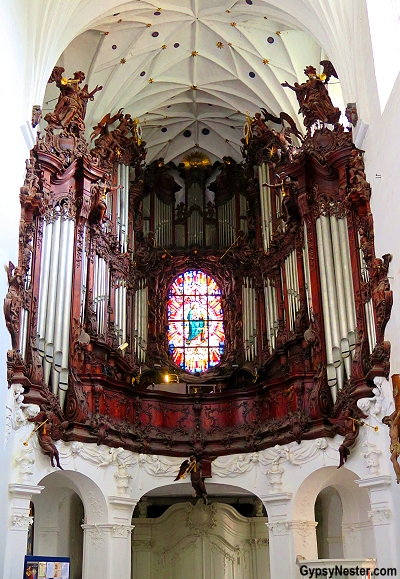 The Oliwa organ in Gdynia at the Archcathedral in Poland