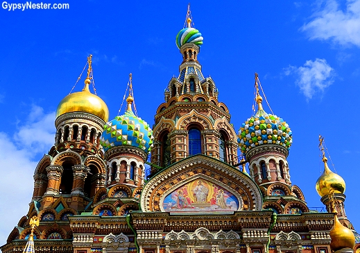 The Church of Our Savior on Spilled Blood in St. Petersburg, Russia
