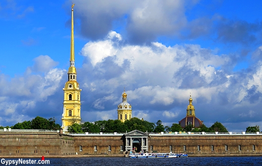 The Peter and Paul Fortress, St. Petersburg, Russia