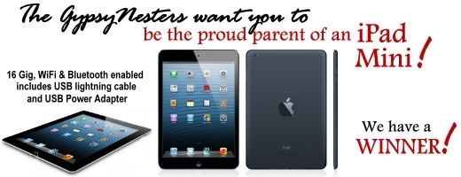 Win an iPad Mini from The GypsyNesters!