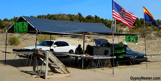 Fry Bread stand in Arizona