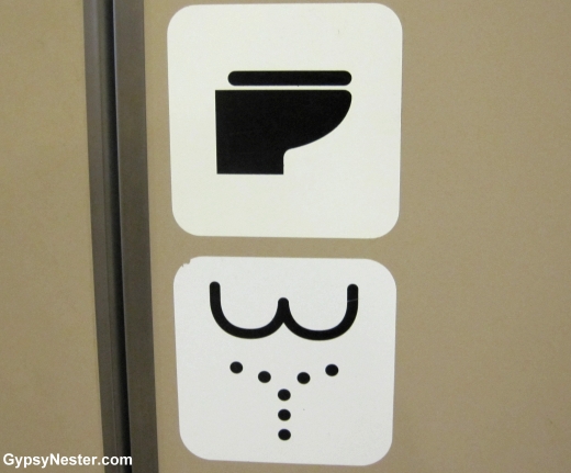 Japanese Toilet Sign - if you want the fancy features