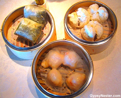 Dim Sum at Jumbo Kingdom in Hong Kong, China