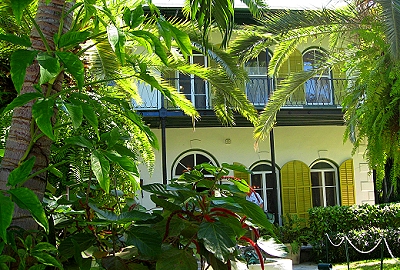 Earnest Hemingway's house in Key West Florida