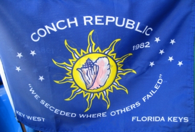 The flag of the Conch Republic