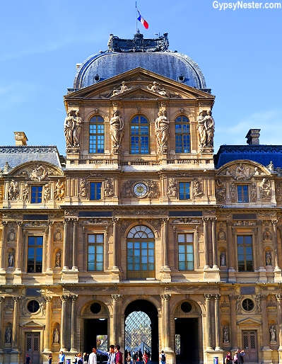 The Lourve in Paris, France