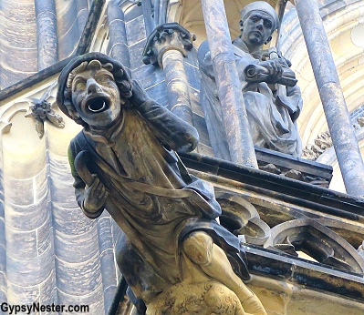 Gargoyles of St. Vitus Church, Prague, Czech Republic