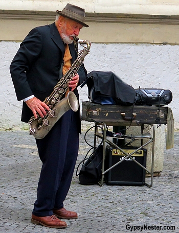 Vladimir Pinta - our favorite Prague street musician