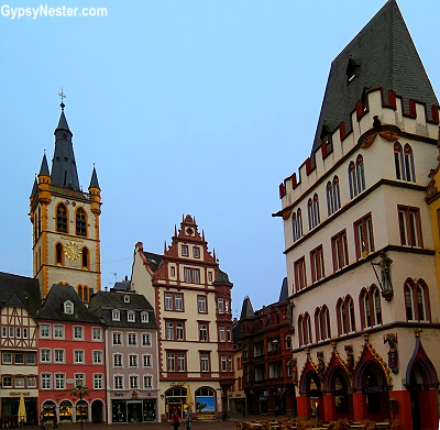 The market square in Trier, Germany