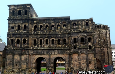 Trier, Germany's most famous landmark is the Porta Nigra, or black gate