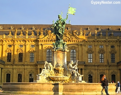 Würzburg Residenz, an over-the-top opulent palace commissioned by two prince-bishops, the brothers Johann Philipp Franz and Friedrich Karl von Schönborn