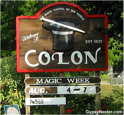 Colon, Michigan - Magic Capital of the World