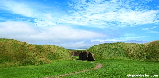 Fort Beauséjour in New Brunswick, Canada