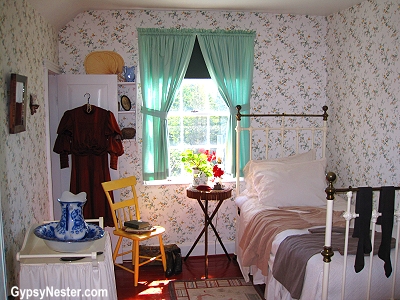 Anne's bedroom in Green Gables