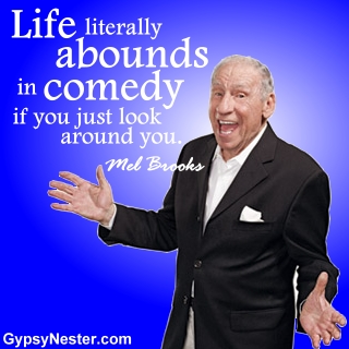 Life literally abounds in comedy if you just look around you. - Mel Brooks