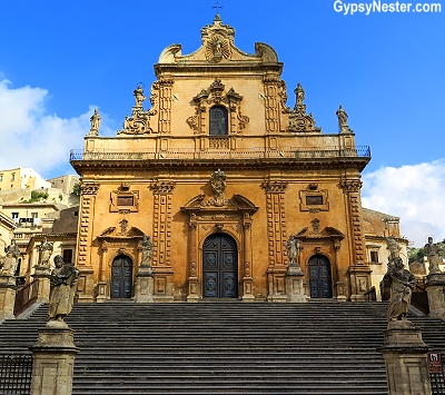 Baroque church in Modica, Sicily, Italy