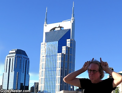 Nashville proudly calls their tallest building the Batman Building