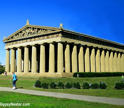 The Parthenon in Centennial Park in Nashville