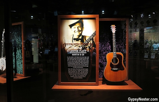 Nashville's Country Music Hall of Fame displays rare and famous musical instruments