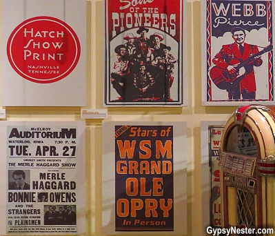 Hatch Show Print's history goes back over a hundred years in Nashville, Tennessee. It is now located in the Country Music Hall of Fame.