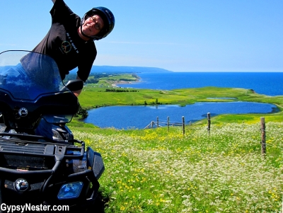 ATV ride with Pirate's Haven in Robinsons, Newfoundland!