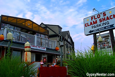 Flo's Clam Shack in Newport, Rhode Island