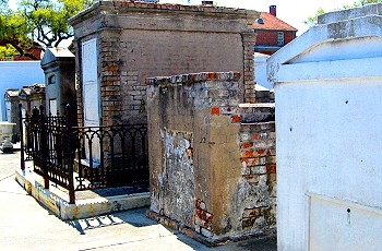 St. Louis Cemetery number one in New Orleans, Louisiana